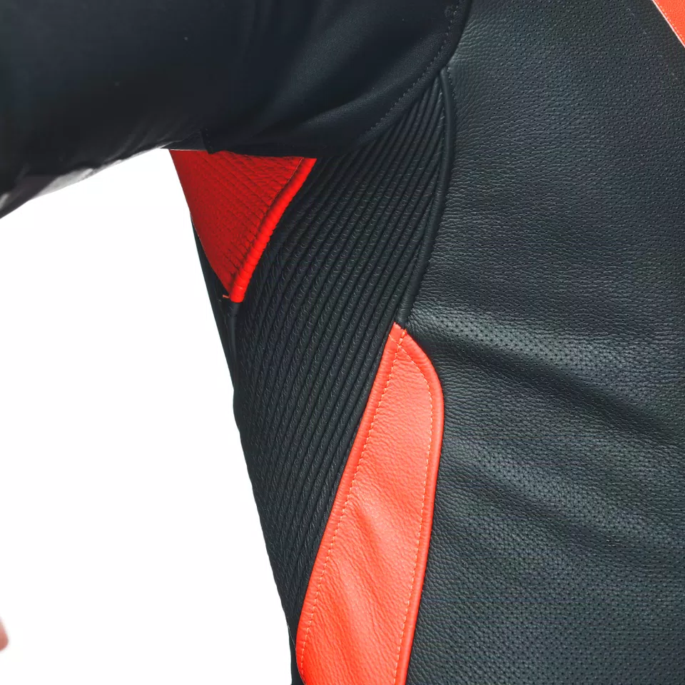 TOSA - MEN'S 1-PIECE MOTORCYCLE PERFORATED LEATHER SUIT
