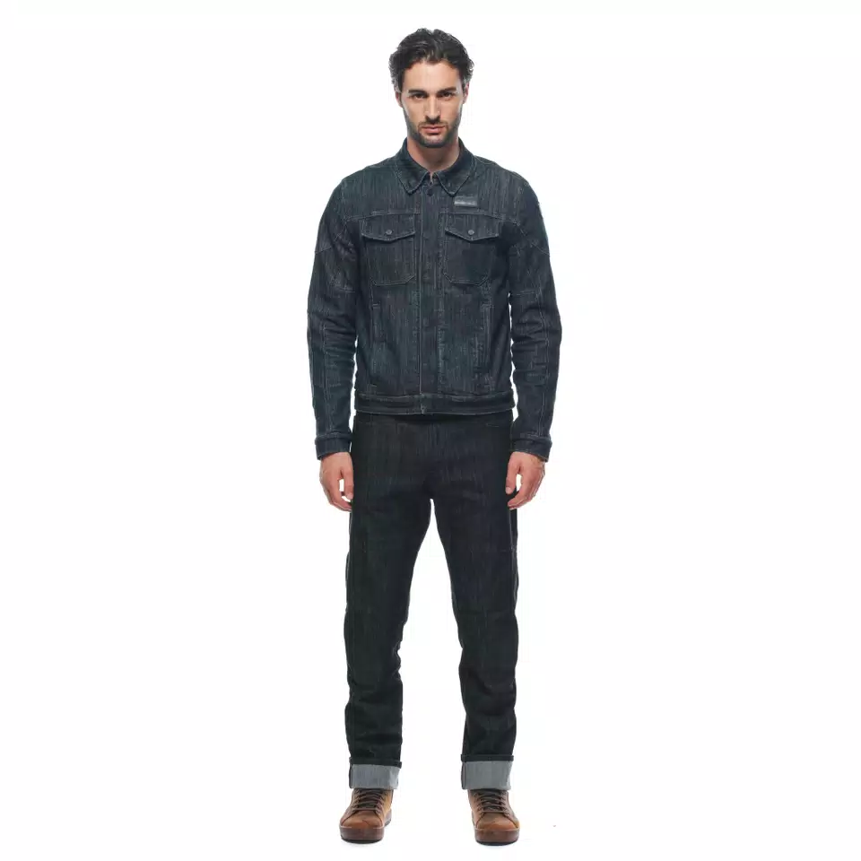 DENIM TEX - MEN'S MOTORCYCLE JACKET IN FABRIC