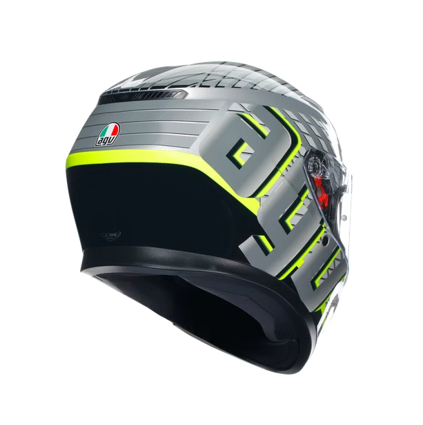 K3 DOT(E2206) - FORTIFY GREY/BLACK/YELLOW FLUO