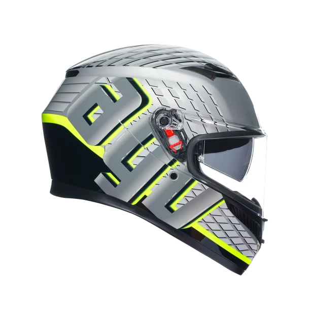K3 DOT(E2206) - FORTIFY GREY/BLACK/YELLOW FLUO