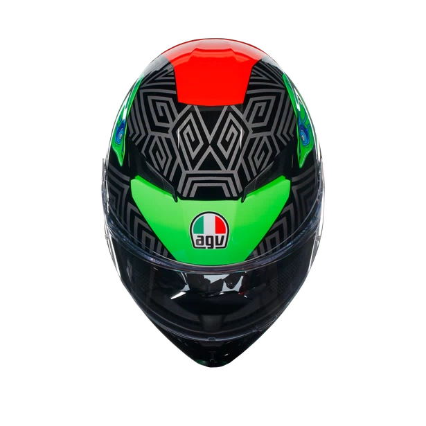 K3 DOT(E2206) - KAMALEON BLACK/RED/GREEN