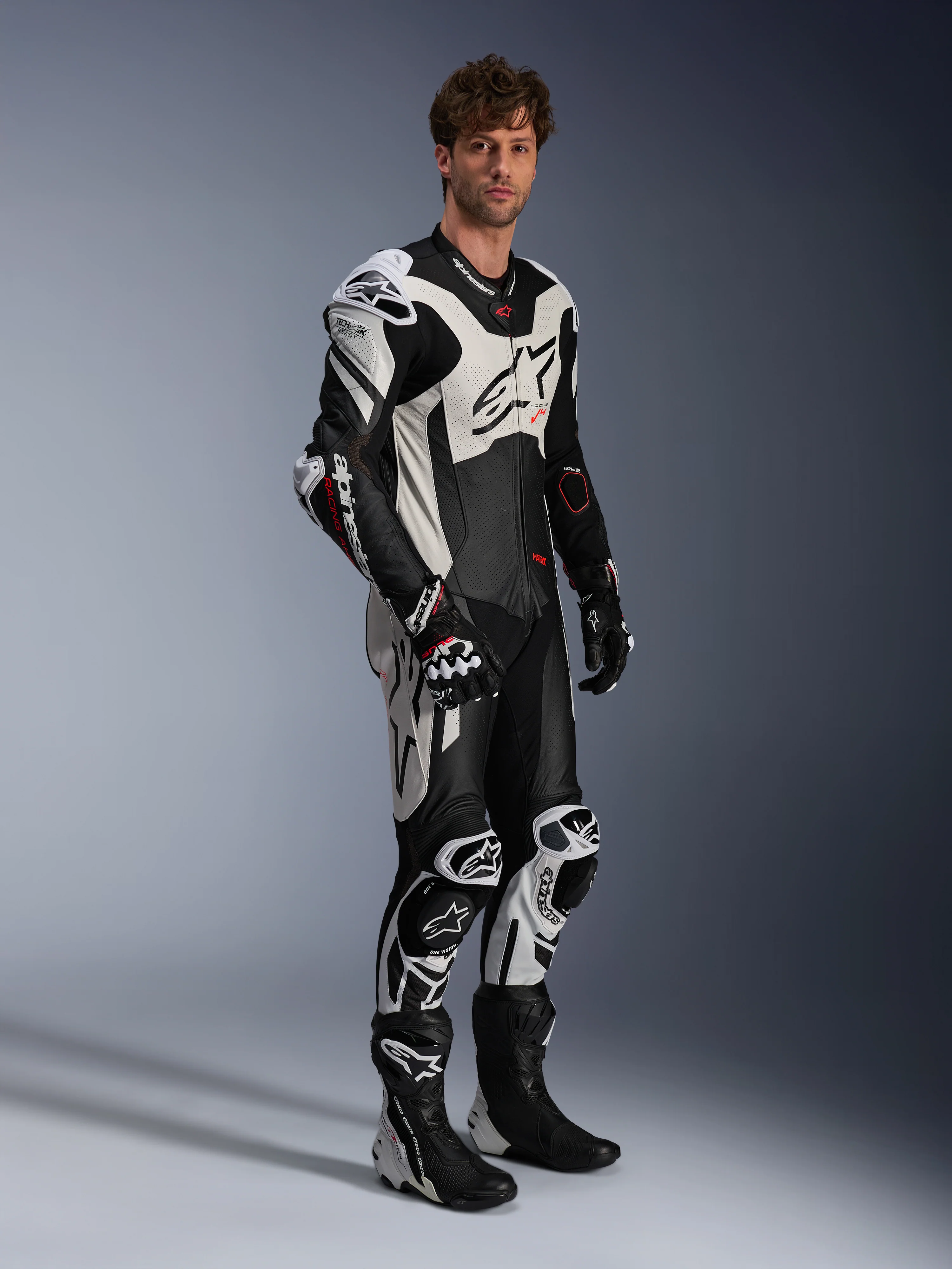 Gp Plus V4 Sprint 1Pc Leather Suit | Alpinestars