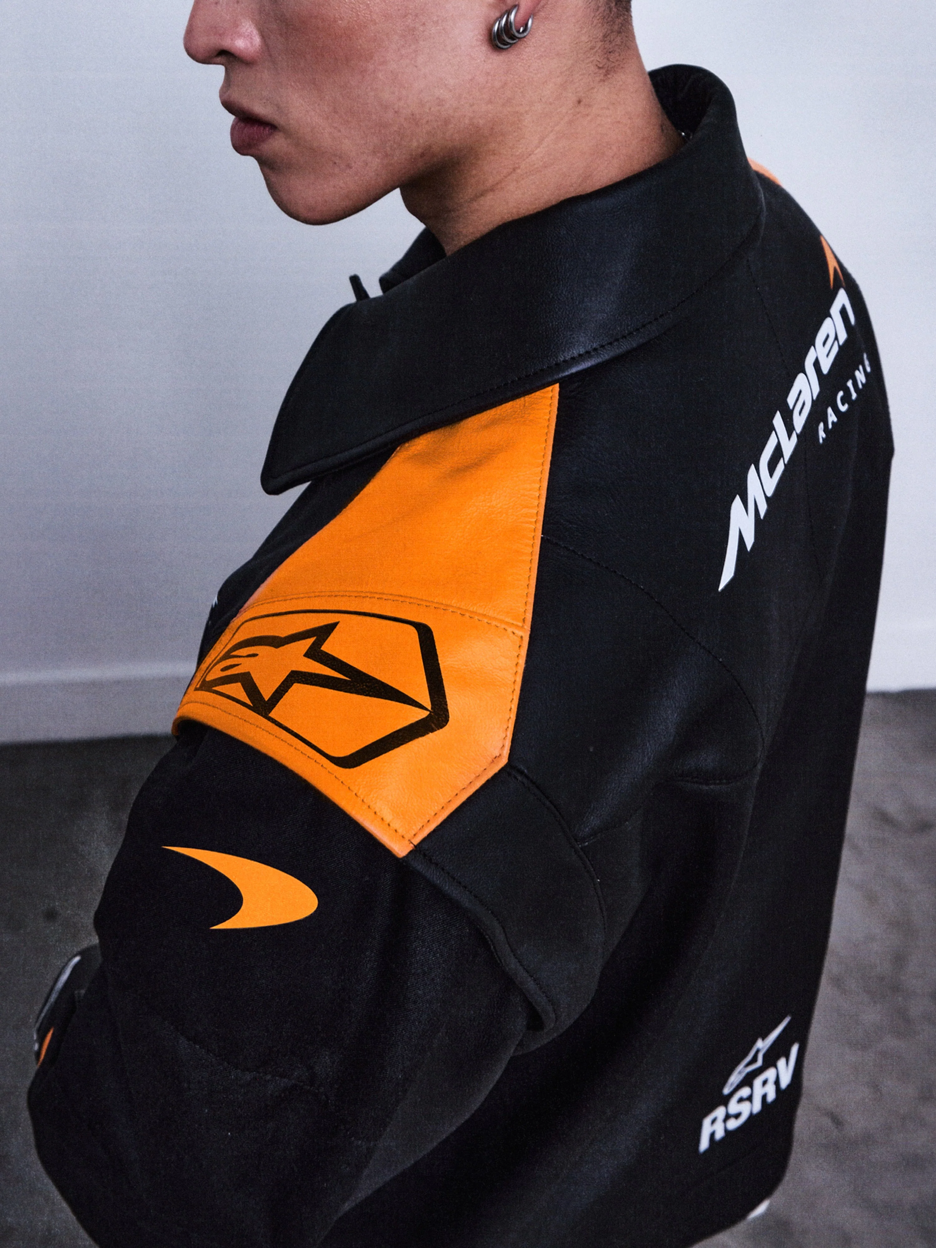 RSRV Track Star Leather Jacket | Alpinestars