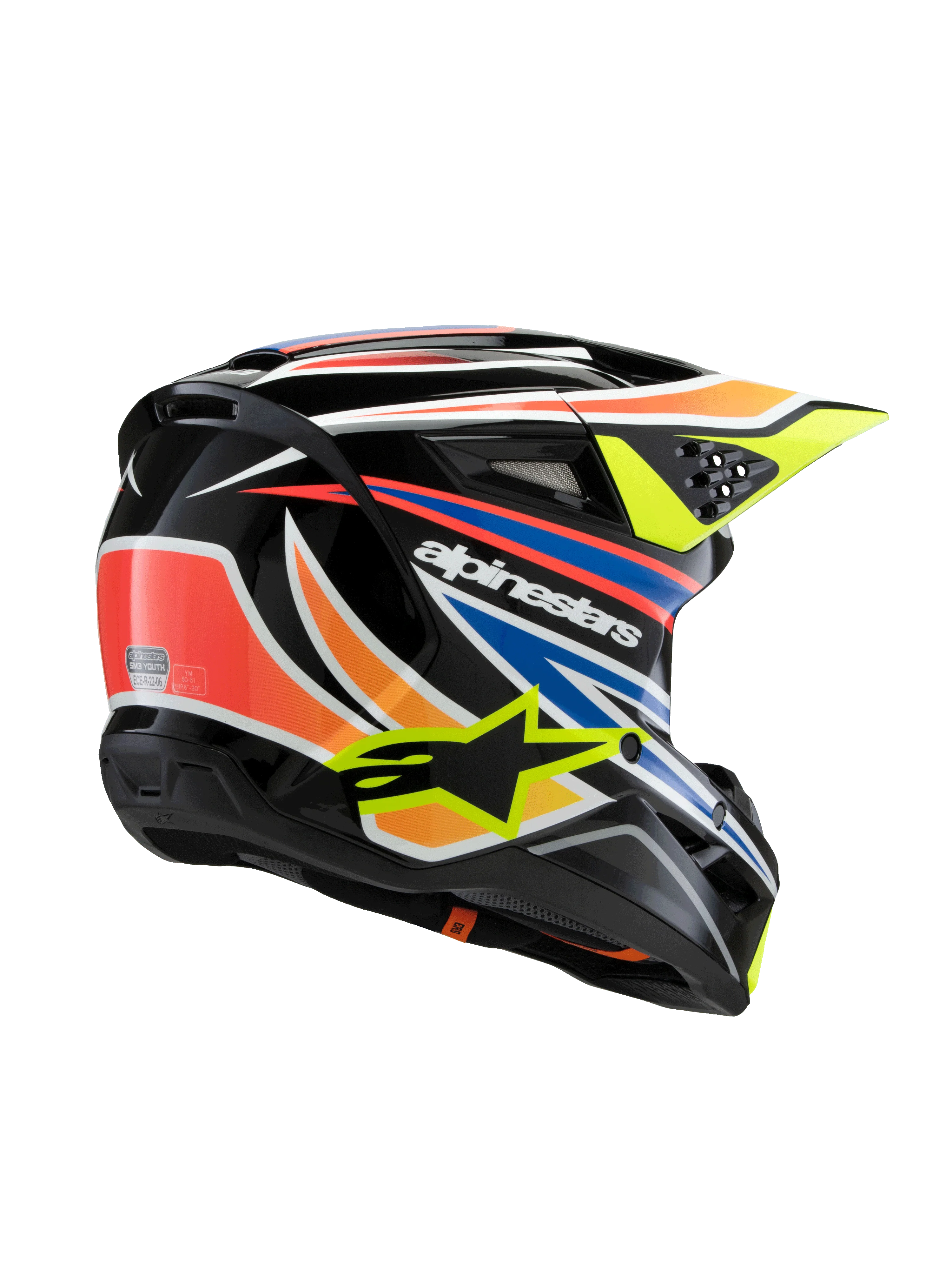 SM3 Youth Wurx Helmet ECE06 | Alpinestars