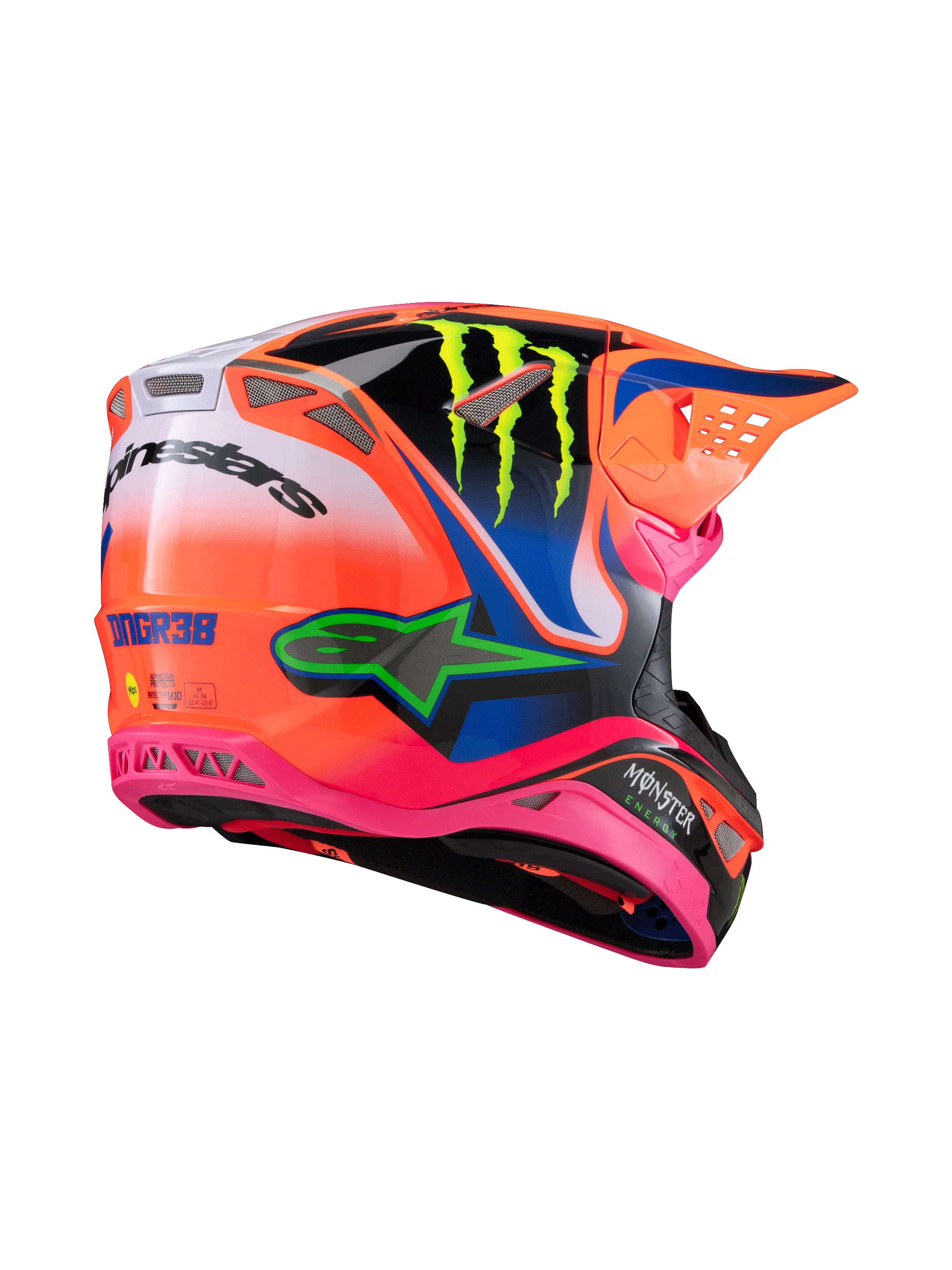 Supertech M10 Deegan Monster Helmet ECE06 | Alpinestars