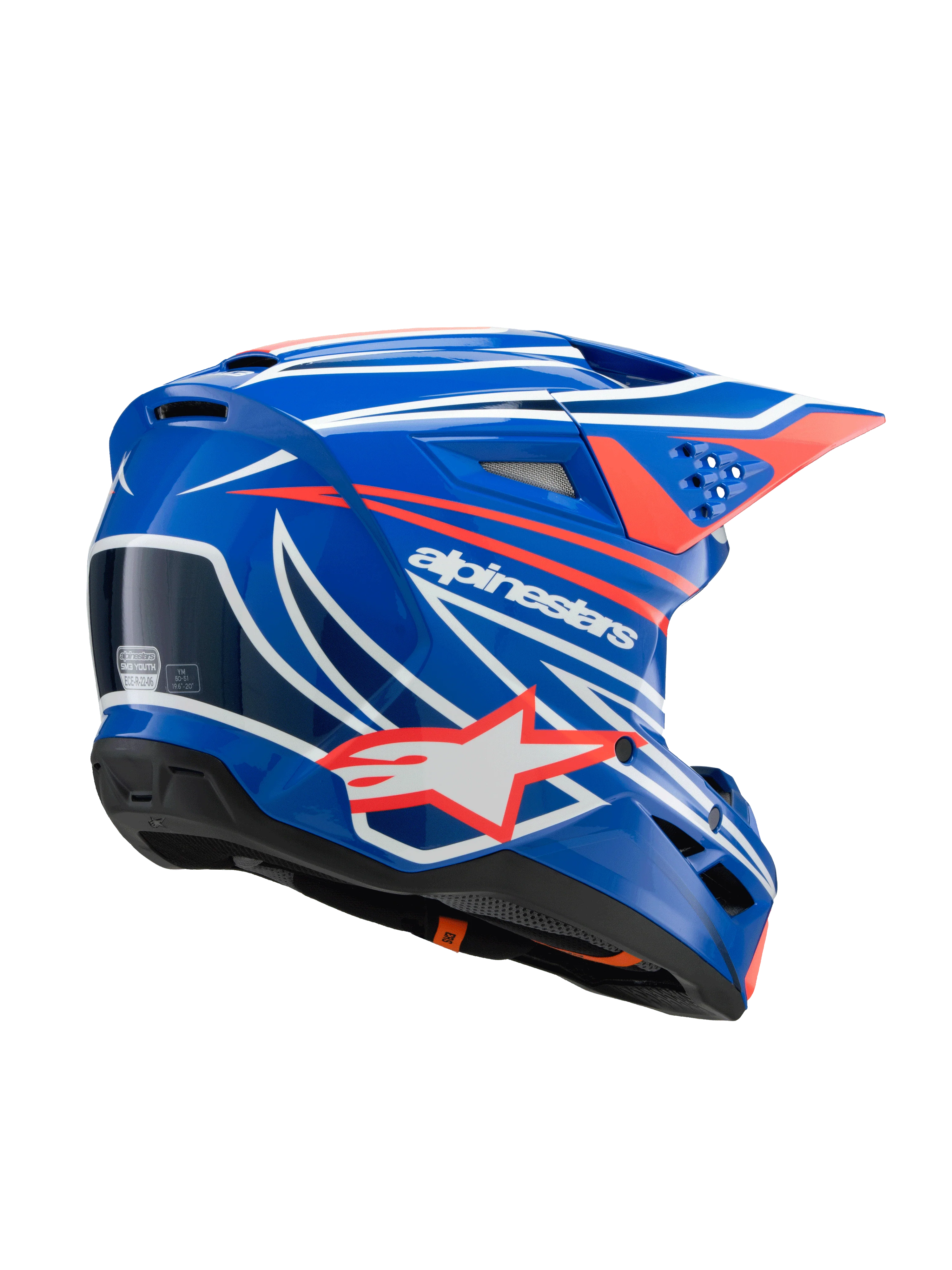 SM3 Youth Wurx Helmet ECE06 | Alpinestars