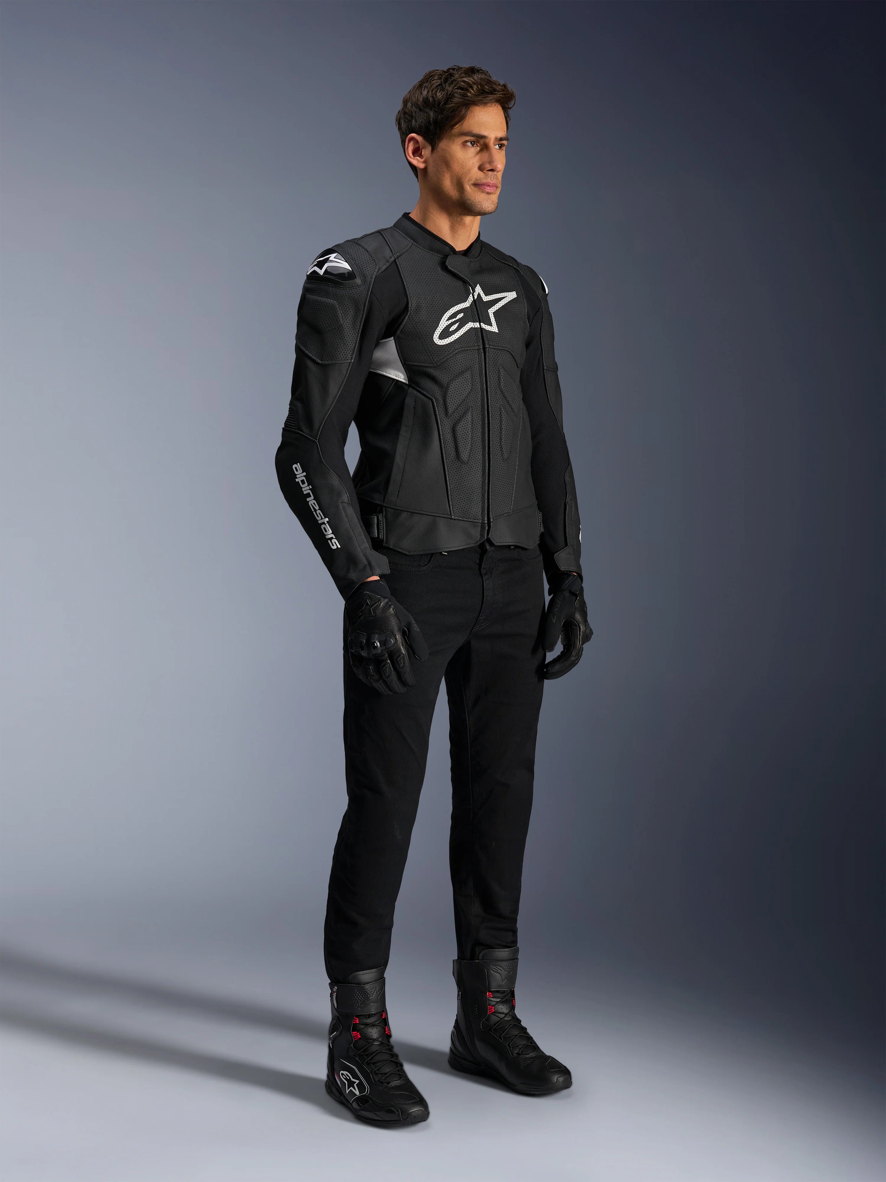 Dusk Airflow Leather Jacket | Alpinestars