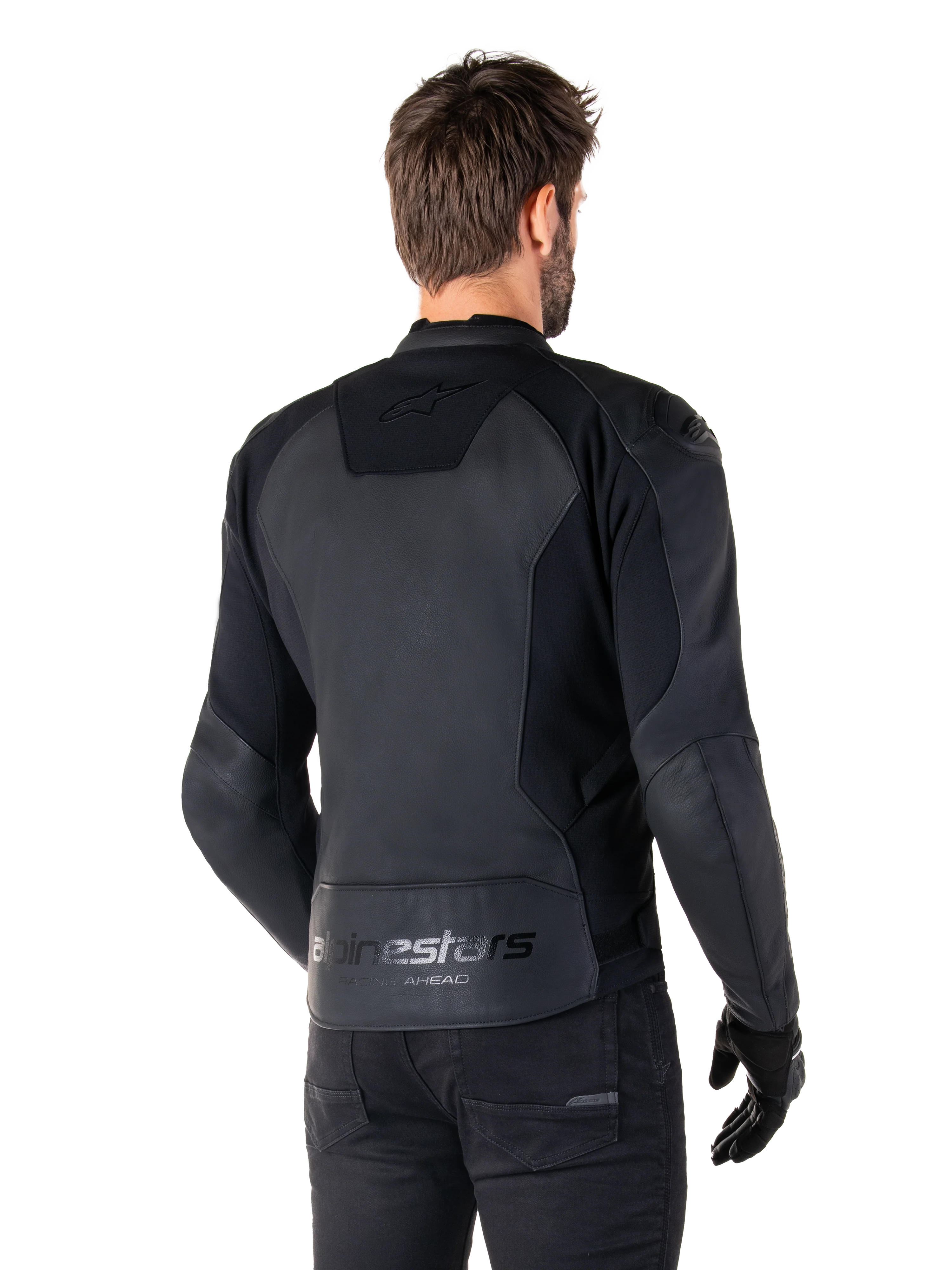 Faster V3 Leather Jacket | Alpinestars