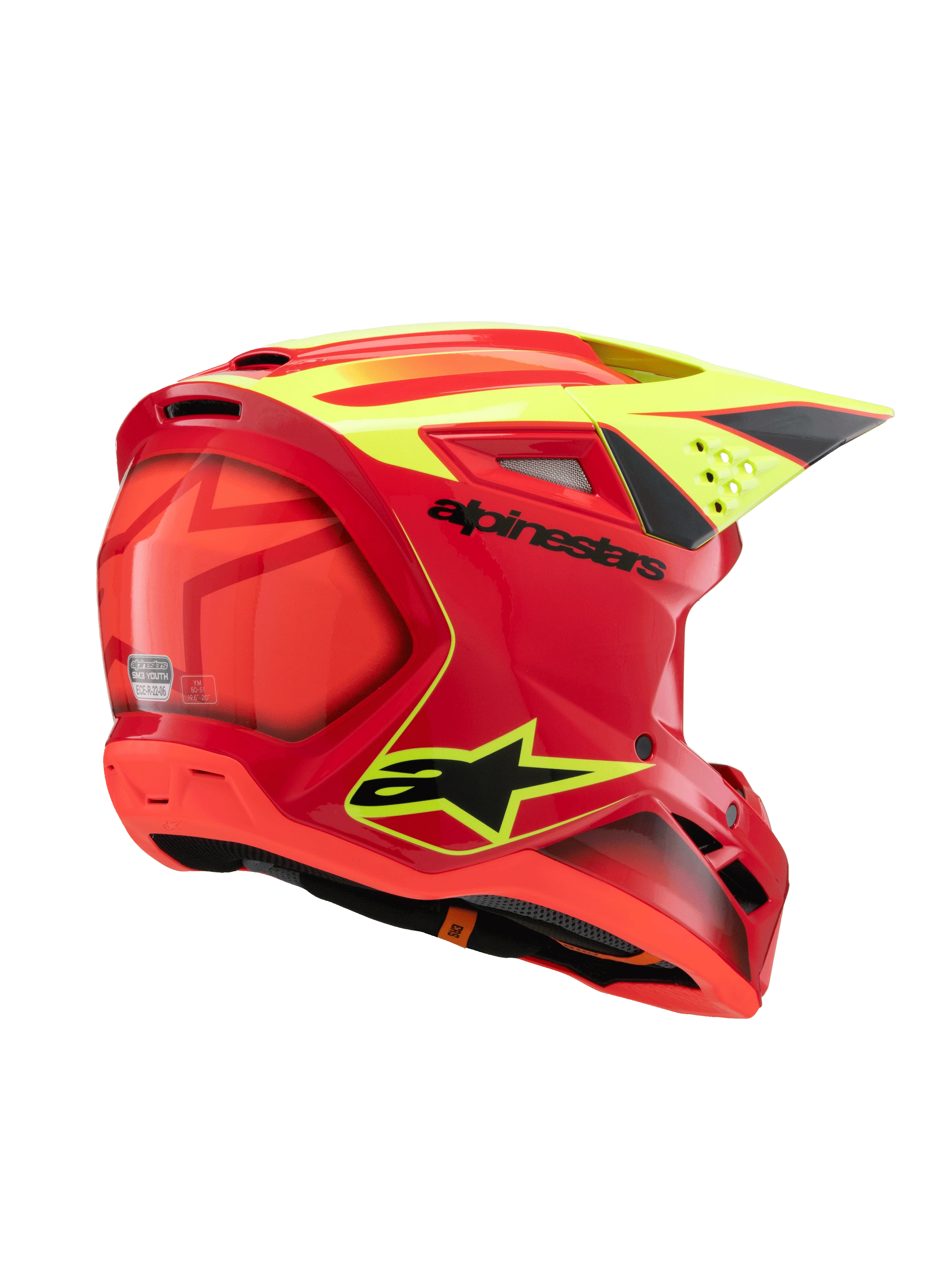 SM3 Youth Fray Helmet ECE06 | Alpinestars