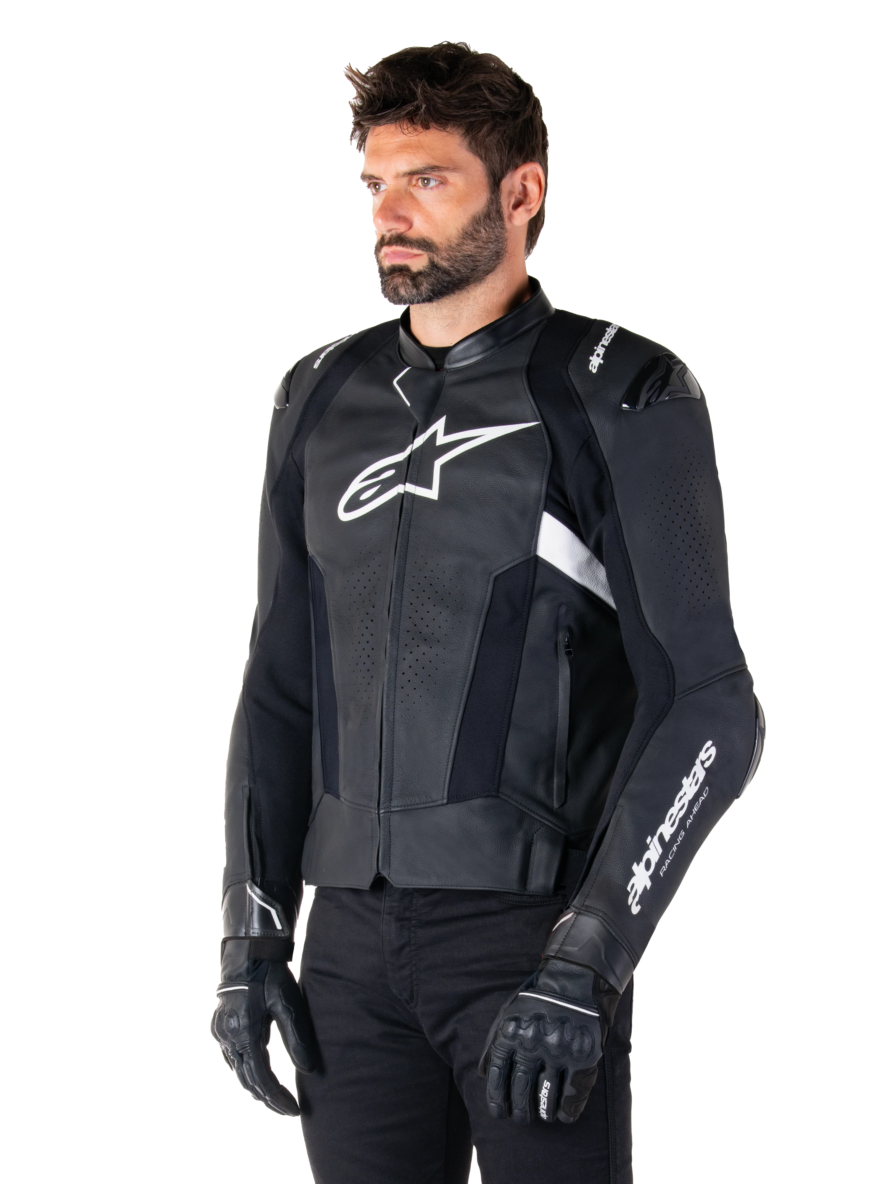 Missile V3 Leather Jacket | Alpinestars