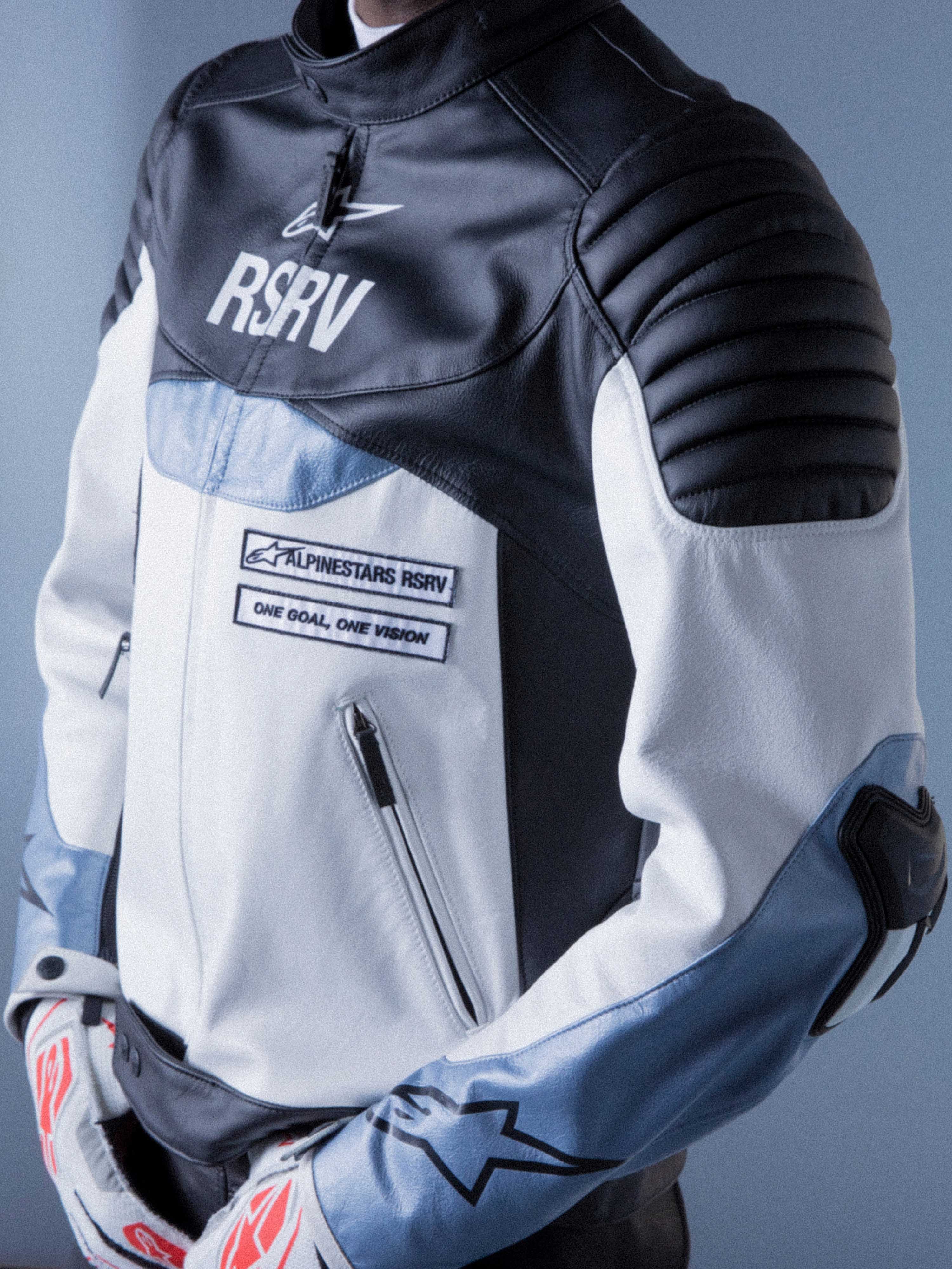 RSRV Threadline Leather Jacket | Alpinestars