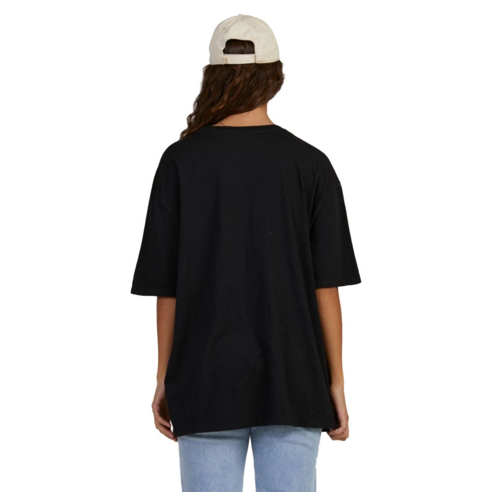 Roxy Womens Barracuda Oversized T-Shirt In Anthracite
