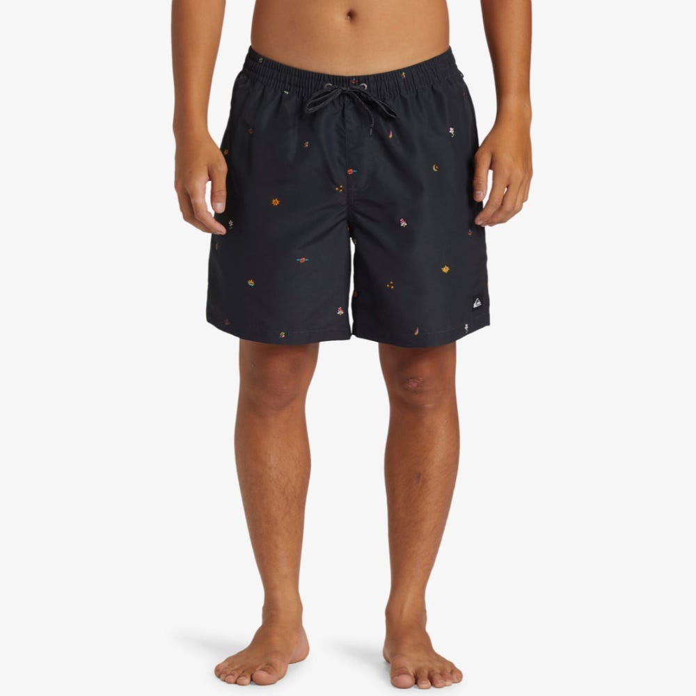 Quiksilver Remade Mix Volley 17" Elastic Waist Shorts - Men