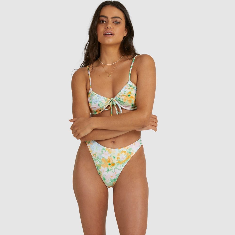 Billabong Womens Soft Rave Ella Bralette Bikini Top