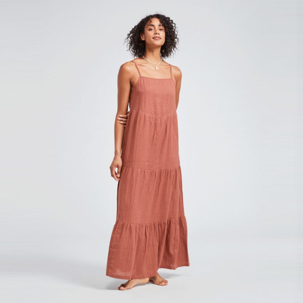 Roxy Womens Floral Way Maxi Dress