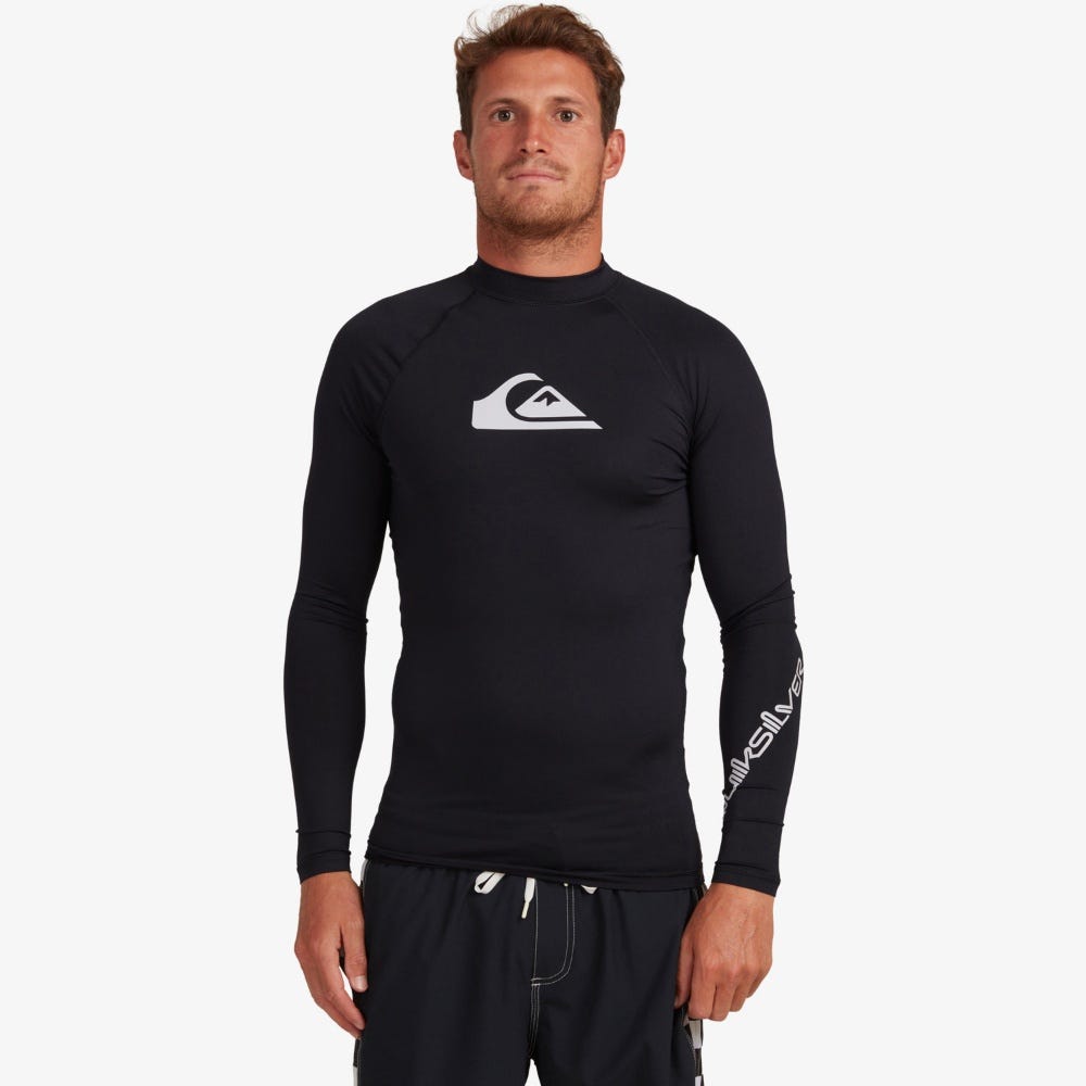 Quiksilver All Time Long Sleeve Upf 50 Rash Vest - Men