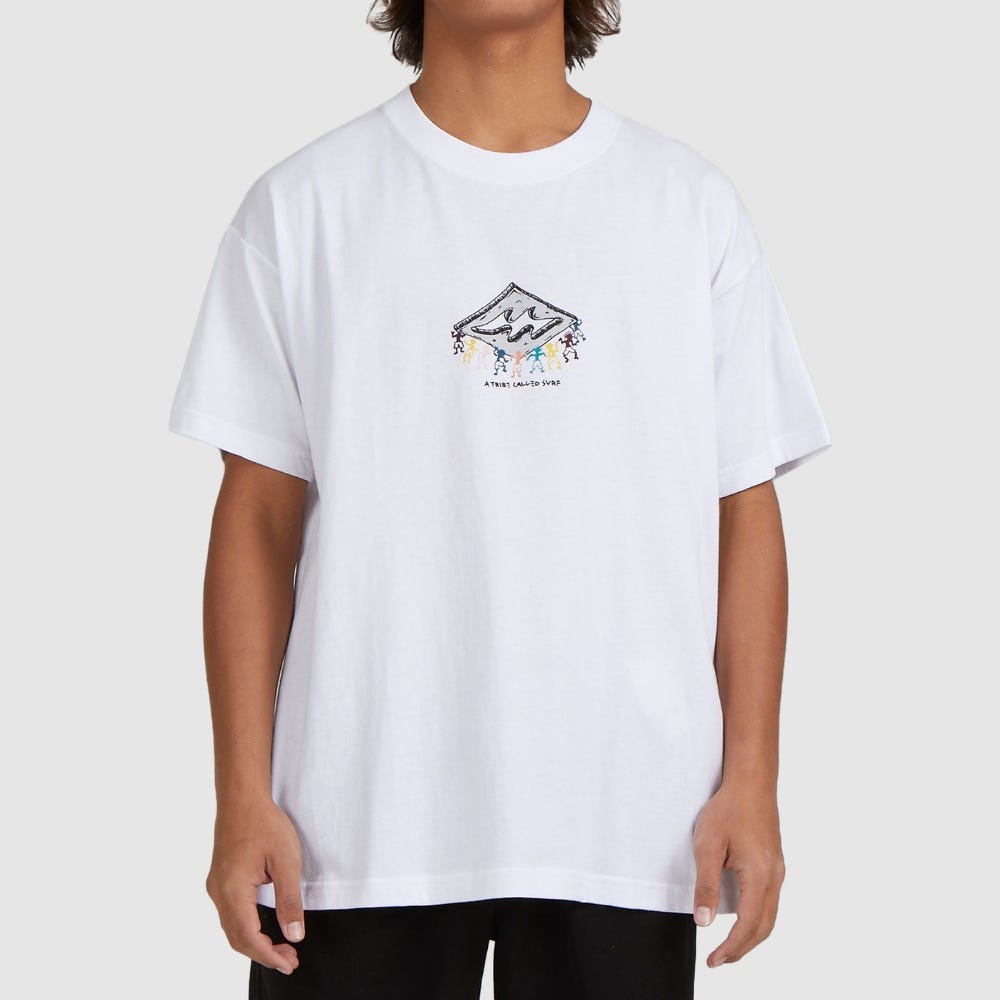 Billabong Mens Diamond Tribe Short Sleeve T-Shirt