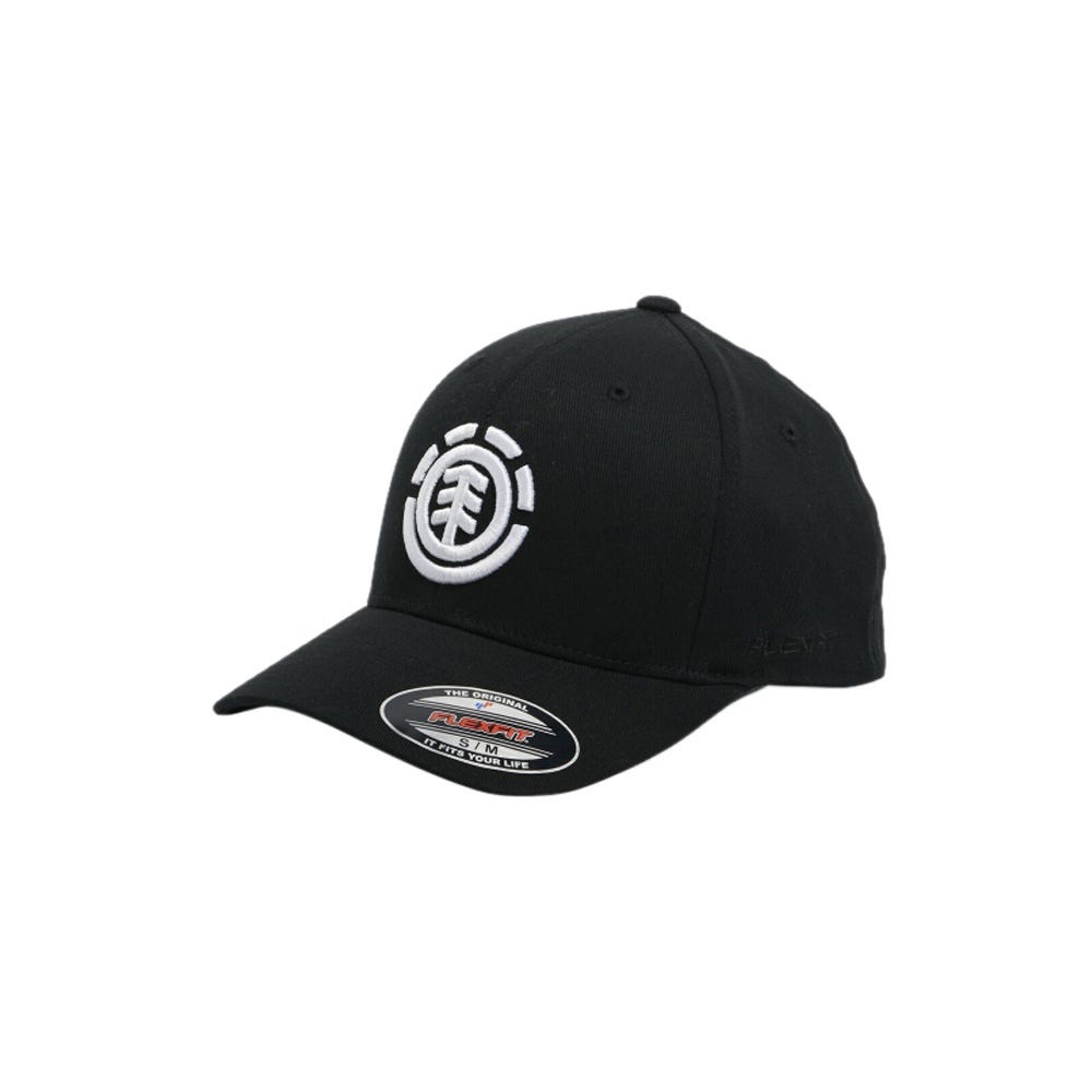Element Mens Tree Flexfit Hat In All Black