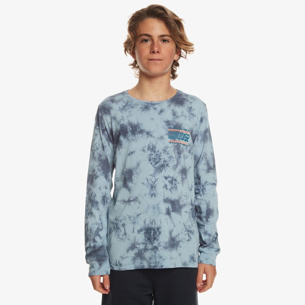Quiksilver Boys 8-16 Warped Frame Long Sleeve T-Shirt