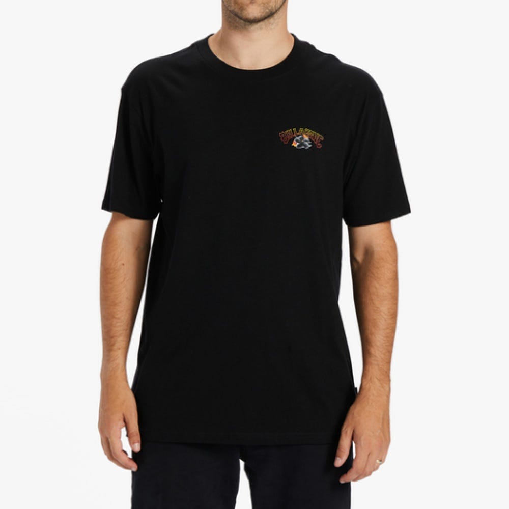 Billabong Mens Kamea Lava Arch T-Shirt