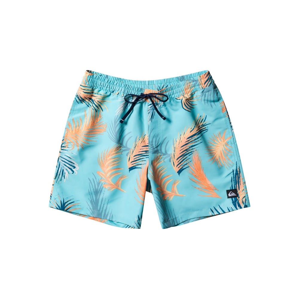 Quiksilver Mens Re-Mix 17" Volleys In Angel Blue