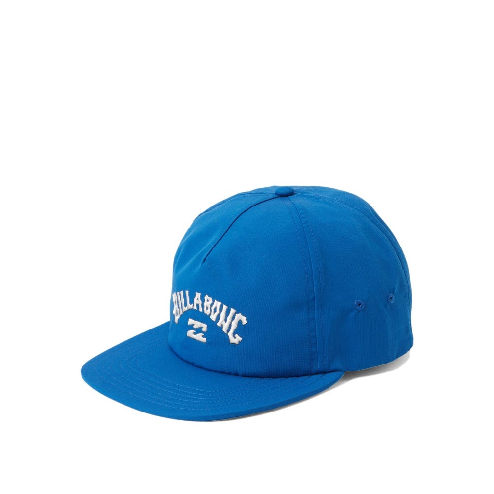 Billabong Mens Arch Team Strapback Hat In Summer Blue