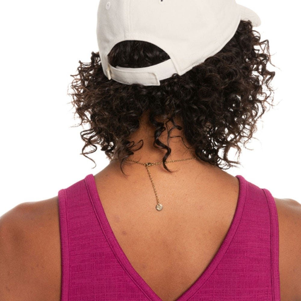 Roxy Womens Next Level Baseball Cap In Snow White