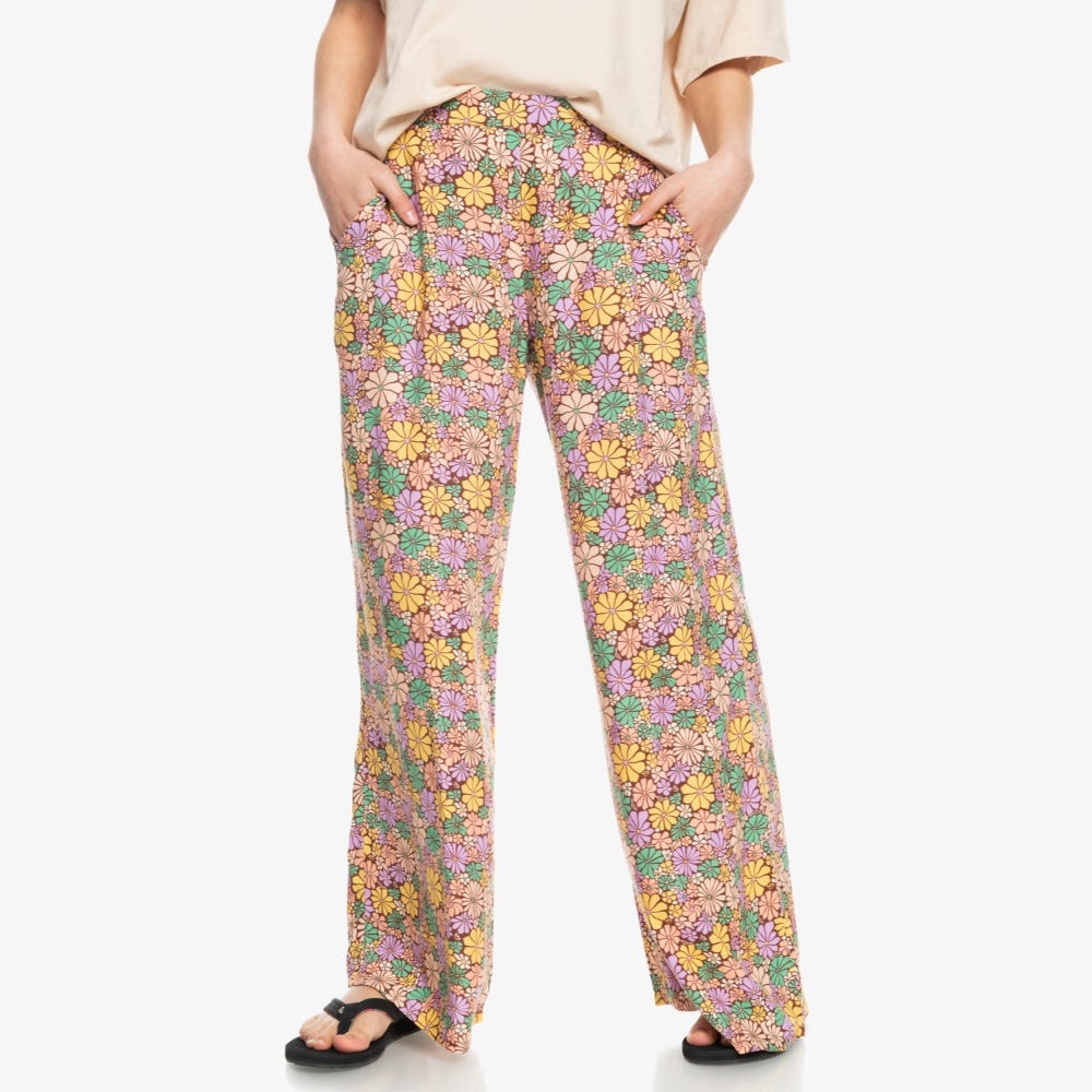 Roxy Midnight Avenue Elasticated Waist Trousers - Women