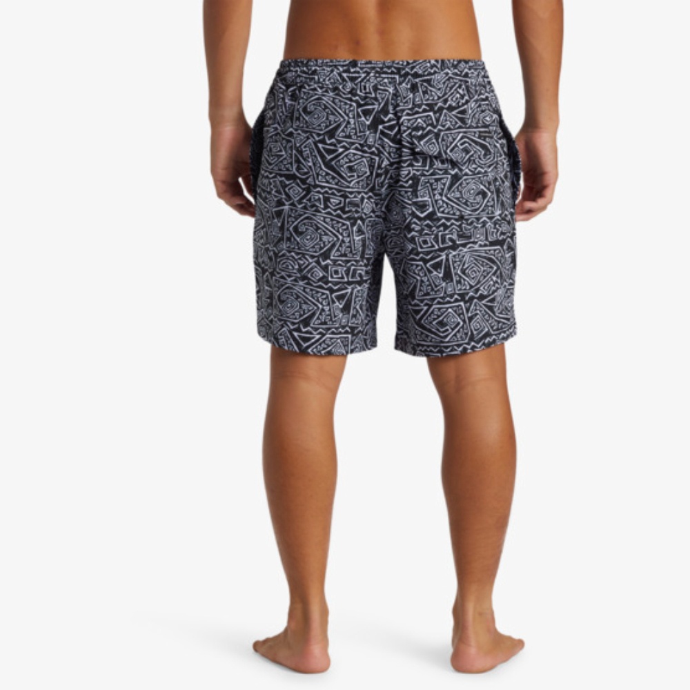 Quiksilver Surfsilk Mix Volley 17" Elastic Waist Shorts - Men