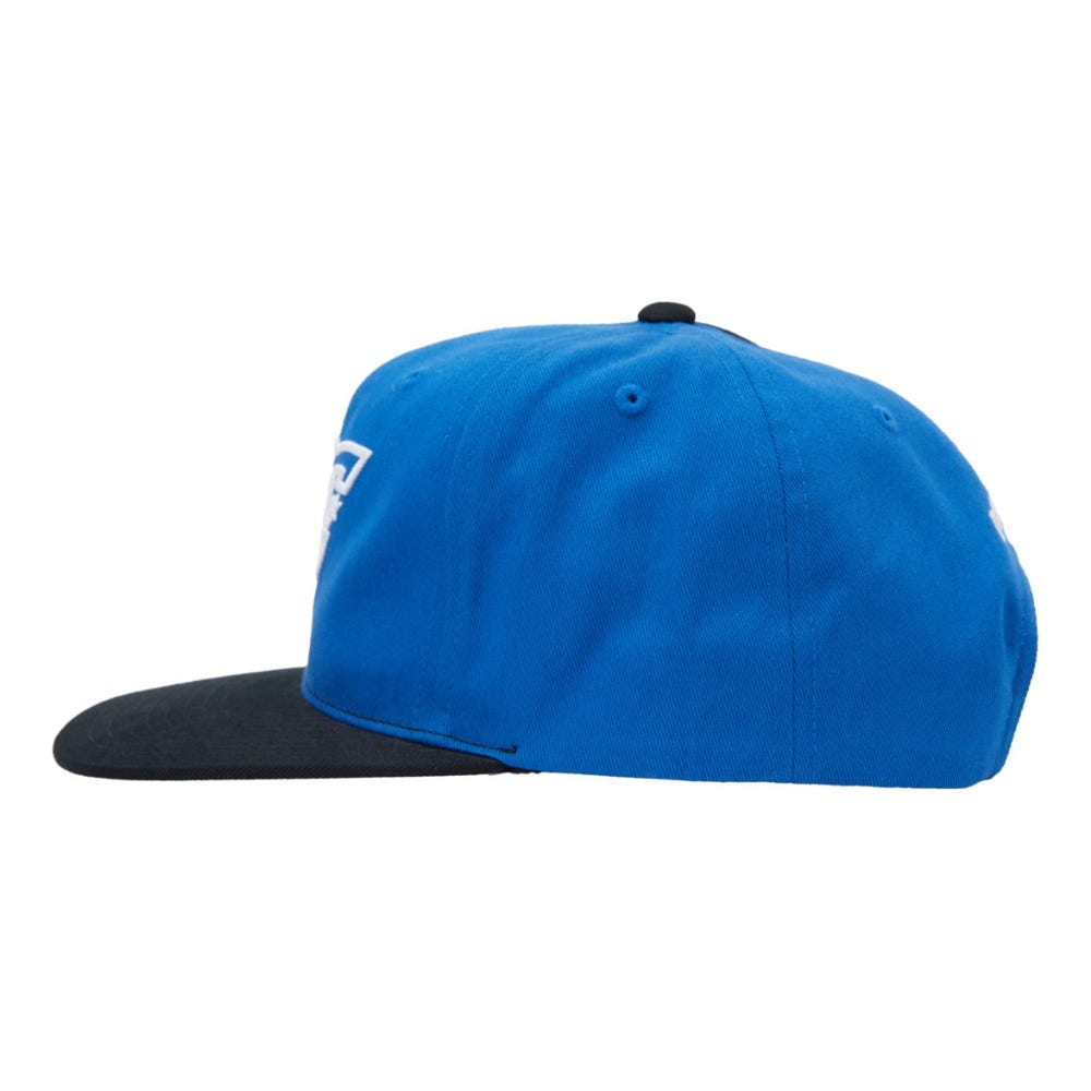 DC Shoes Mens Shanahan Snapback Hat In Black/ Nautical Blue