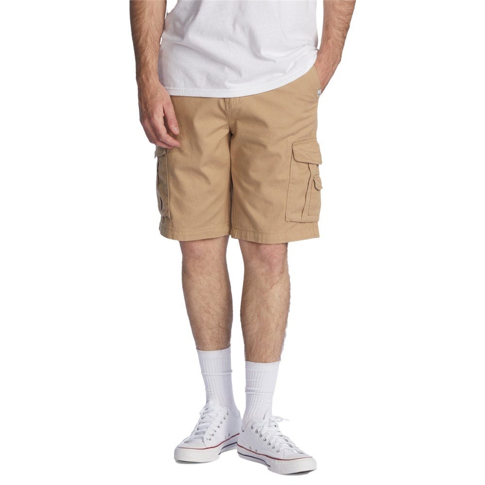 Quiksilver Mens Crucial Battle Cargo Shorts In Plage