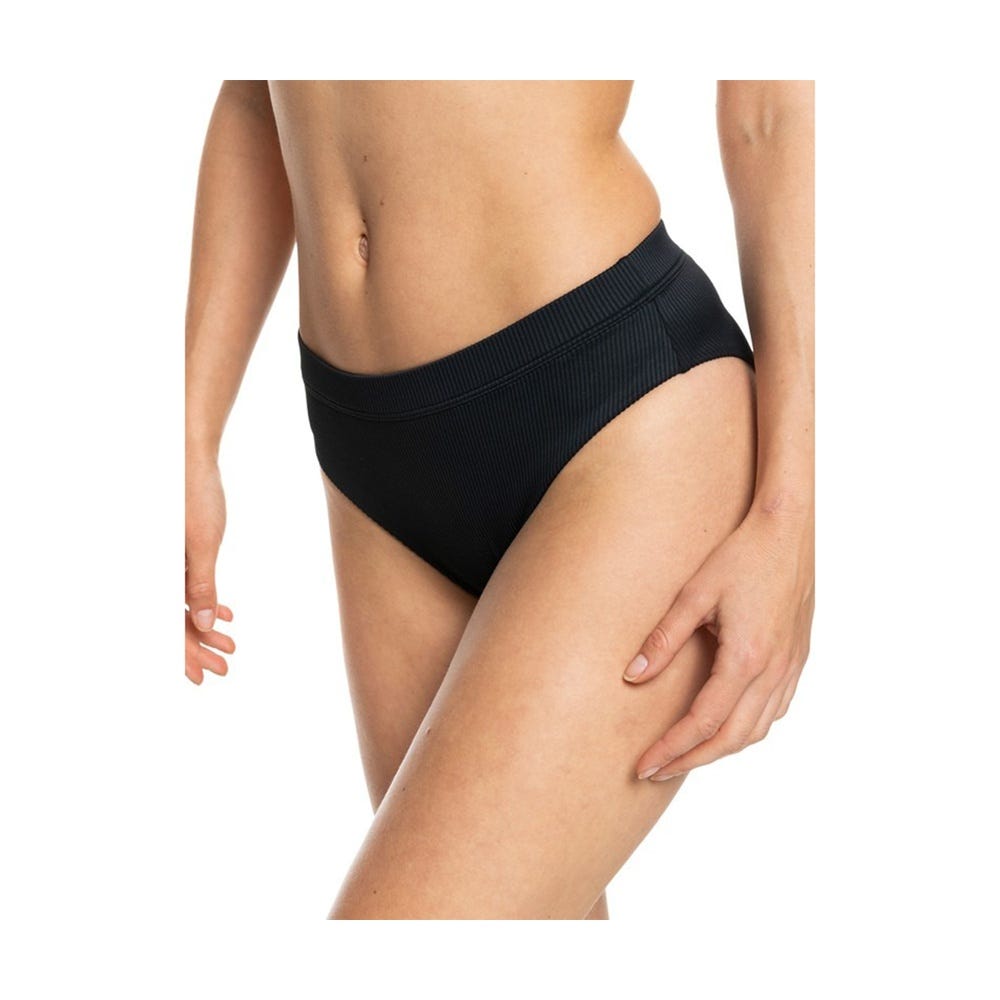 Roxy Womens Rib Roxy Love The Shorey Bikini Bottoms