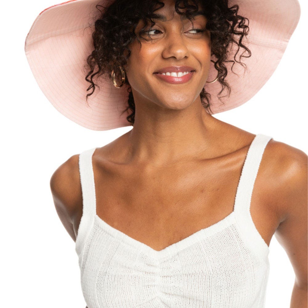 Roxy Womens Star Is Born Bucket Hat In Pale Dogwood Lhibiscus