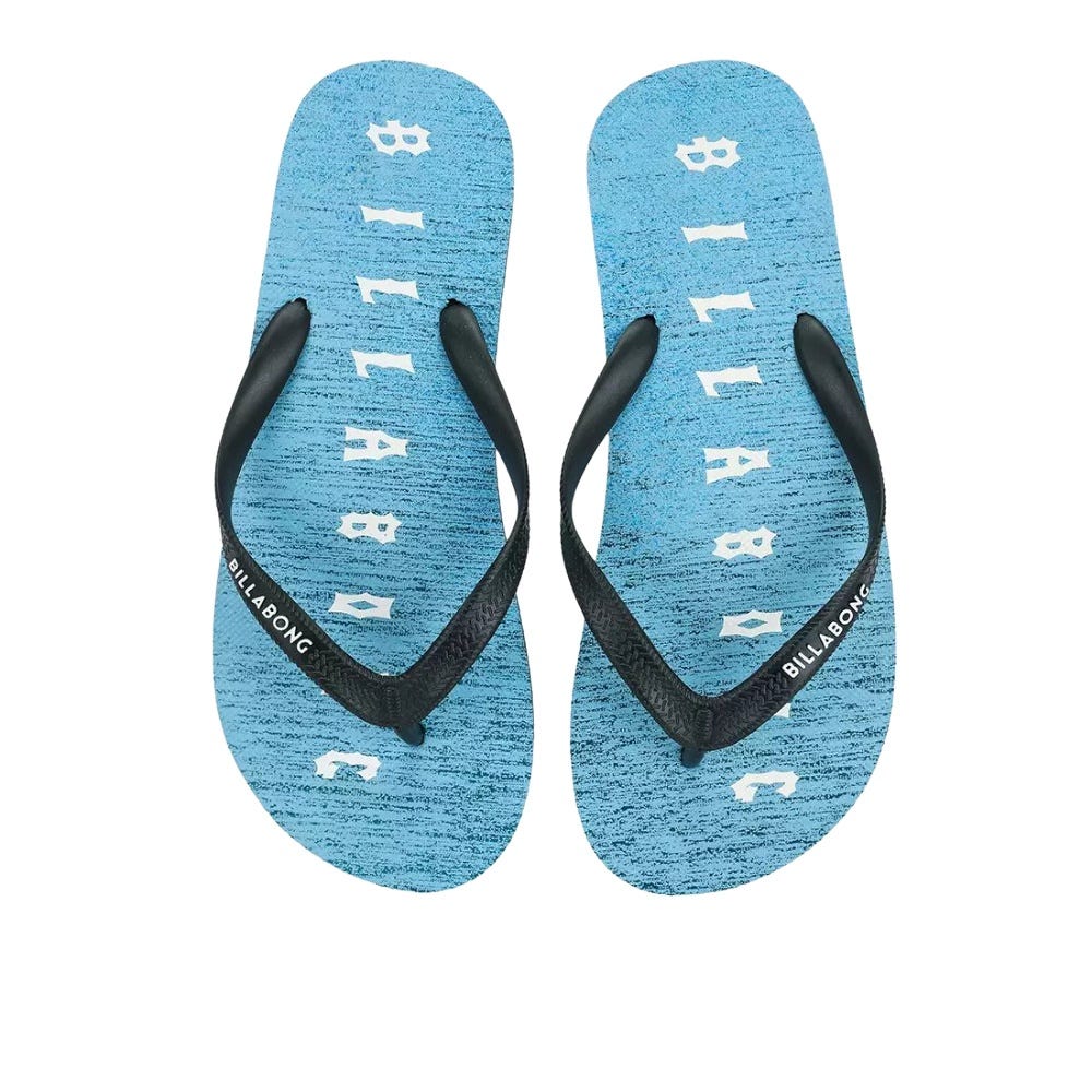 Billabong Mens Shadow Cut Thongs In Blue