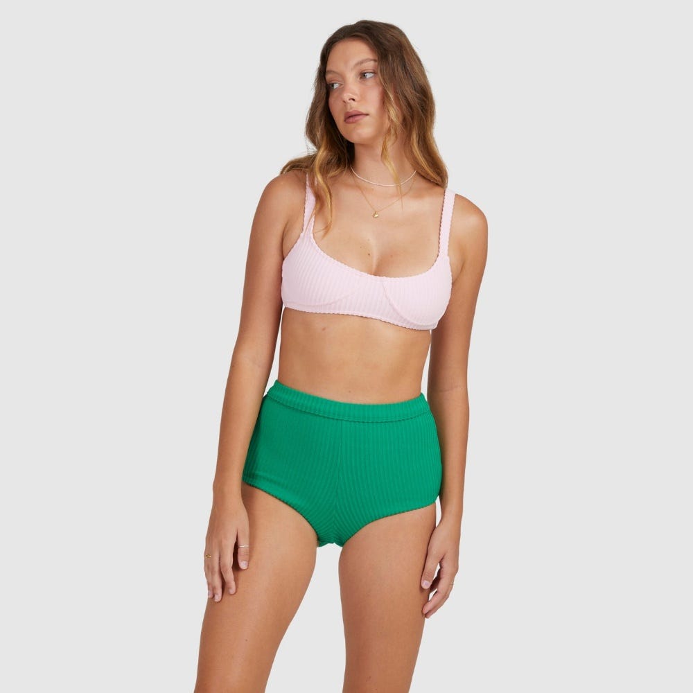 Billabong Womens Terry Rib Avalon Bikini Bottom