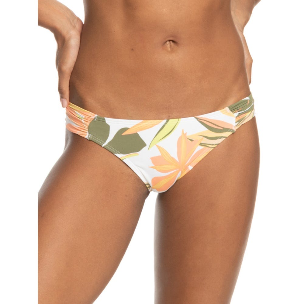 Roxy Womens Printed Beach Classics Moderate Bikini Bottoms