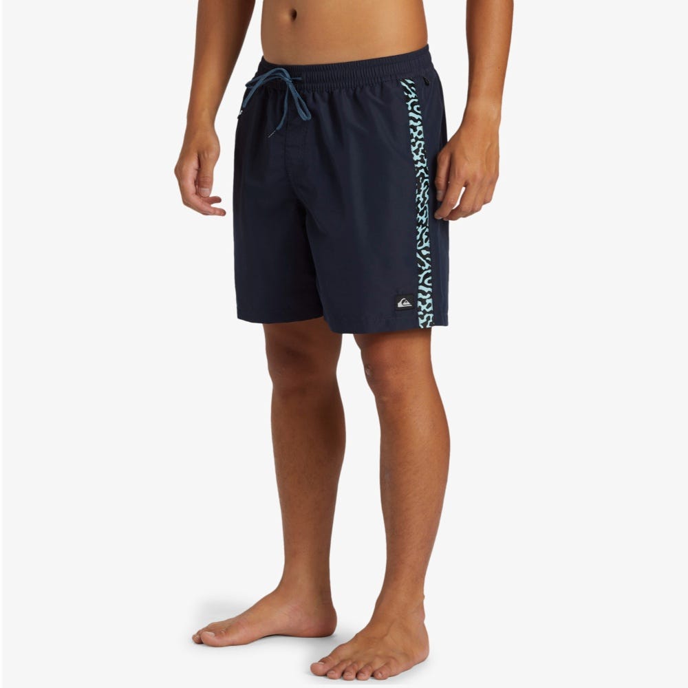 Quiksilver Remade Taped Volley 17" Swim Shorts - Men
