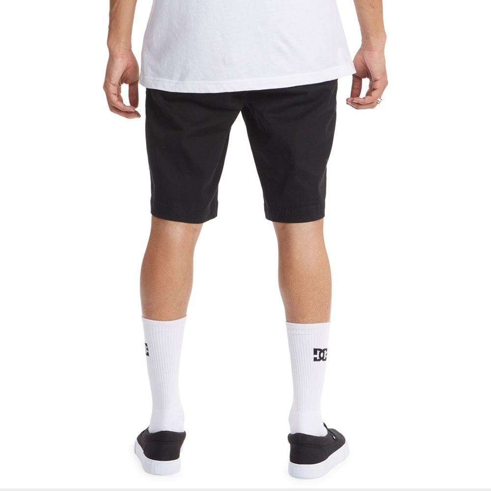 DC Shoes Mens Worker Chino Shorts In Black