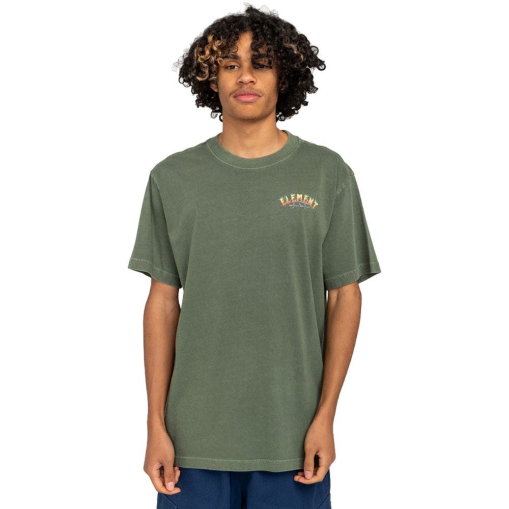Element Mens Heliaca T-Shirt In Beetle