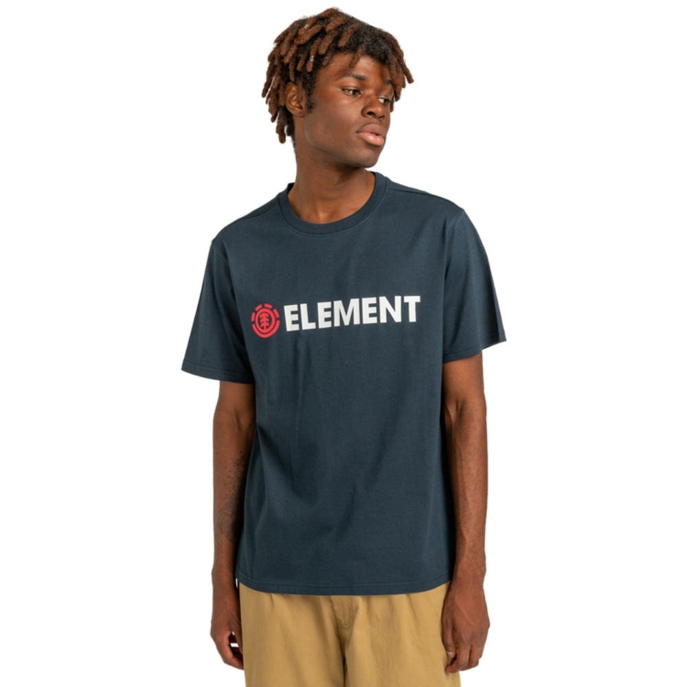 Element Mens Blazin T-Shirt In Eclipse Navy