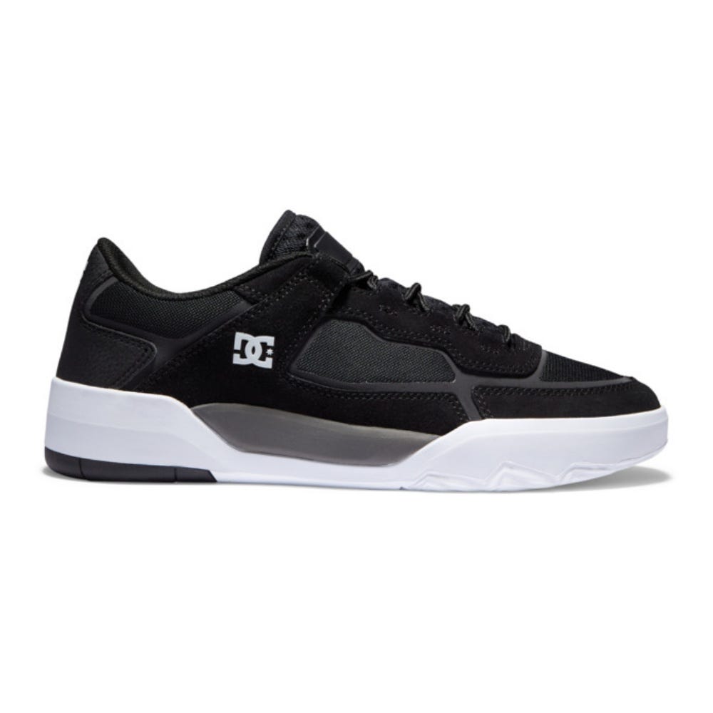 DC Shoes Mens Metric Skate Shoes In Black/Grey