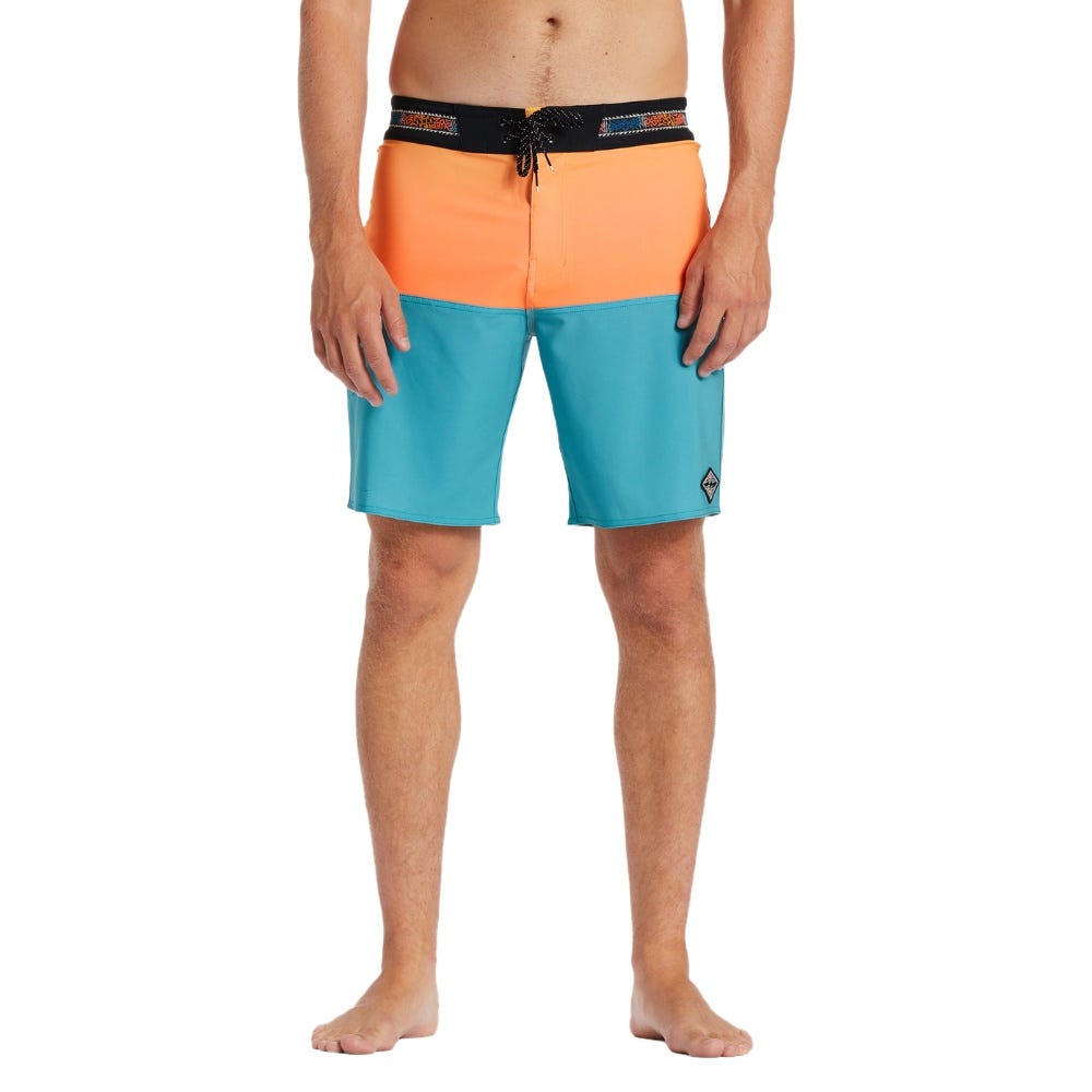 Billabong Mens Fifty50 Pro Performance 19" Boardshorts In Aqua