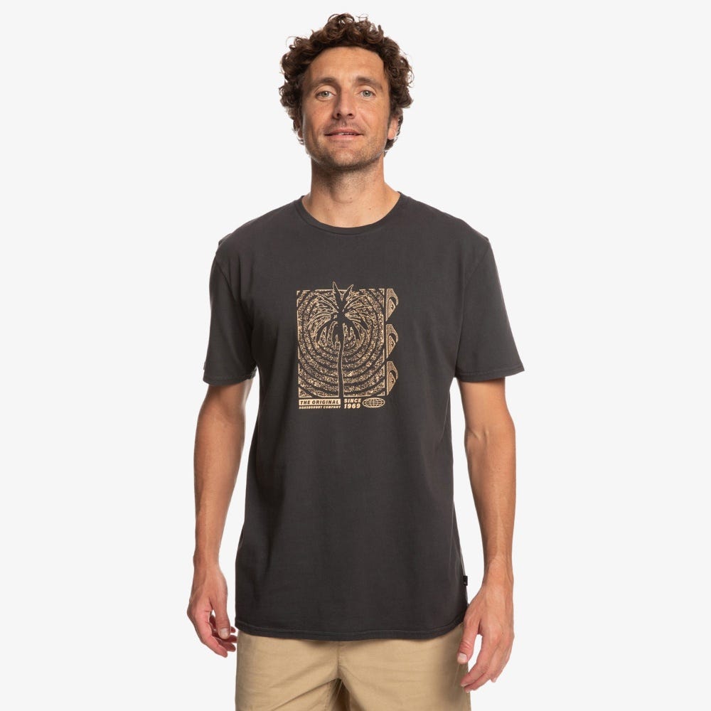 Quiksilver Mens Palm Waves T-Shirt