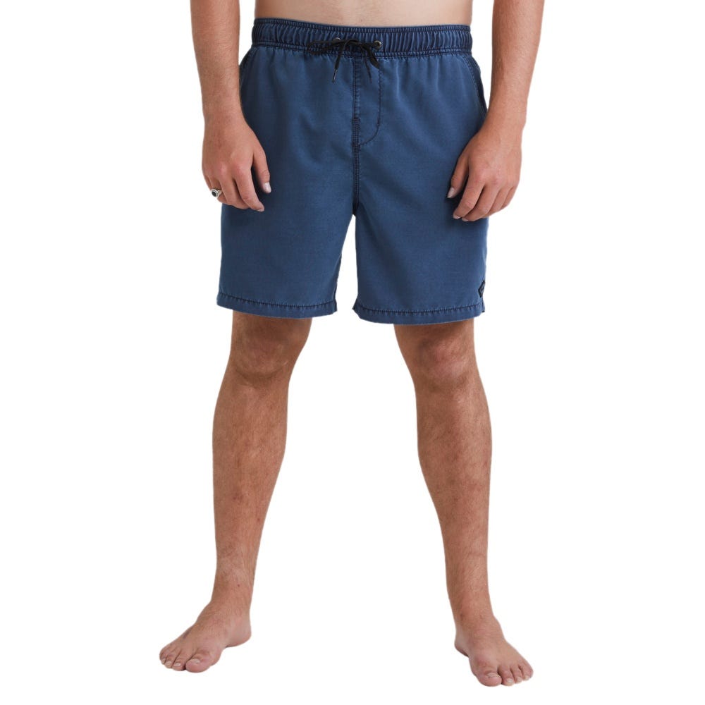 Billabong Mens All Day Overdyed Layback Boardshorts 17" In North Sea