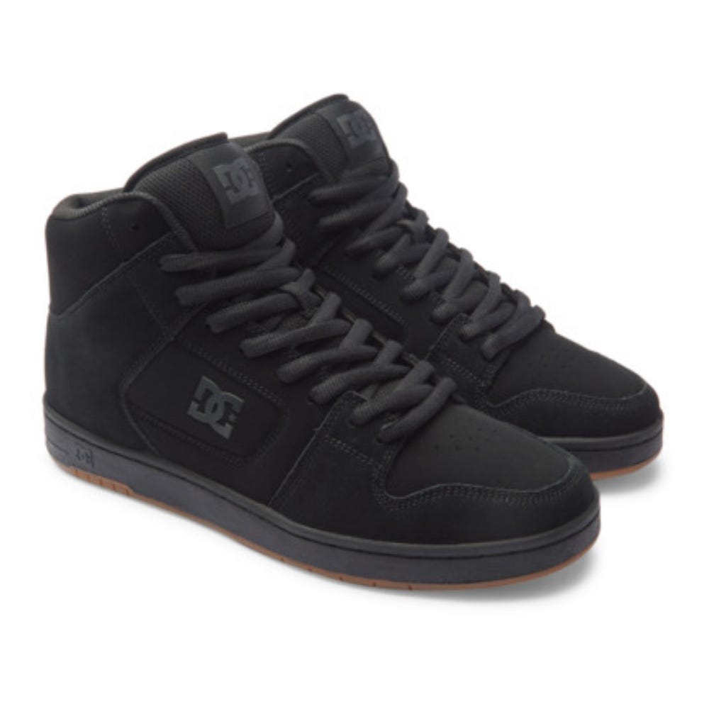 DC Shoes Mens Manteca 4 Hi Shoes In Black/Gum