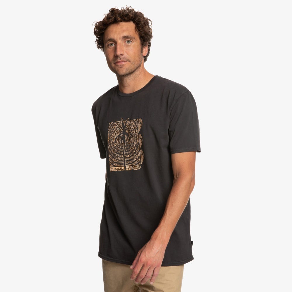 Quiksilver Mens Palm Waves T-Shirt