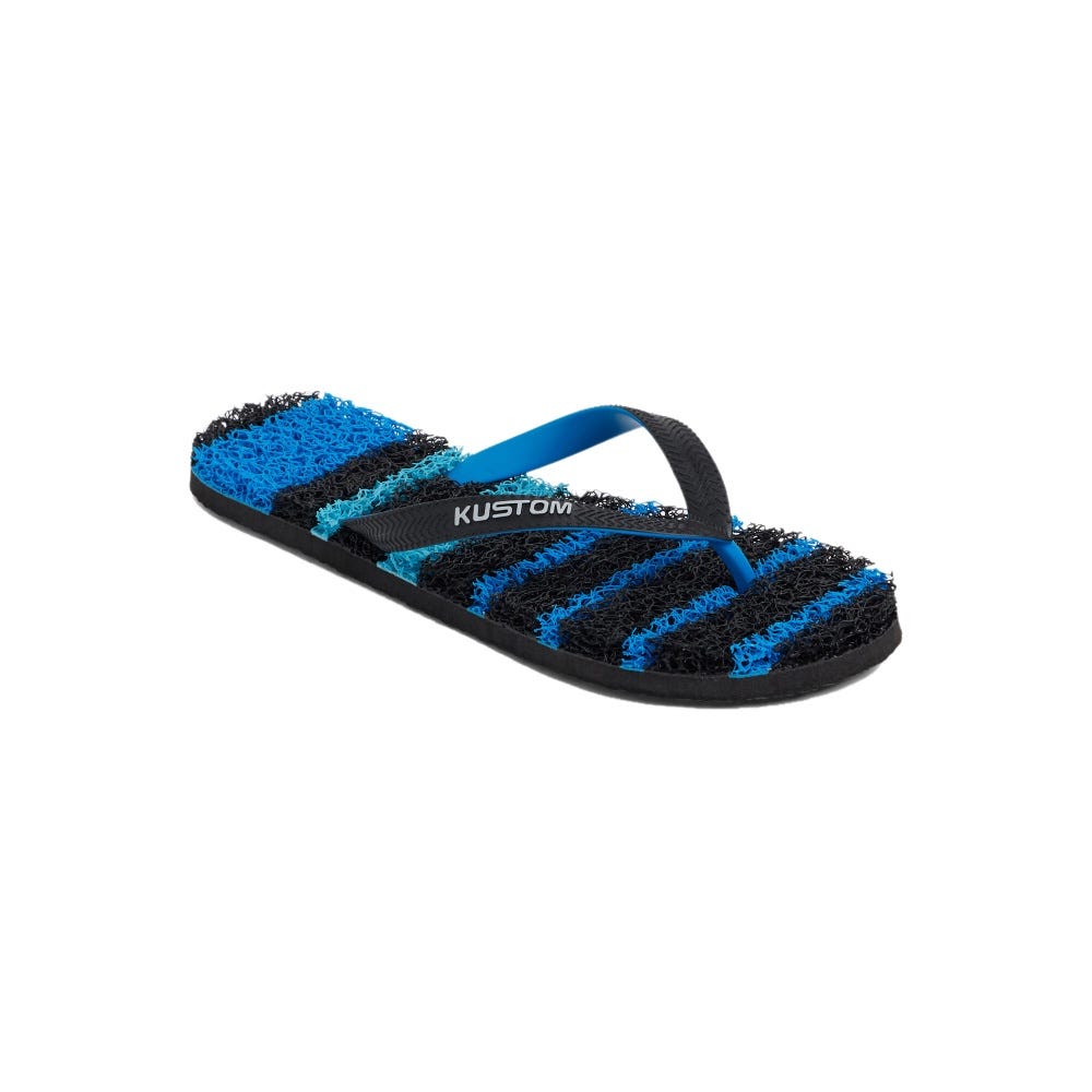Kustom Mens Noodle Super Stripe In Black/Blue