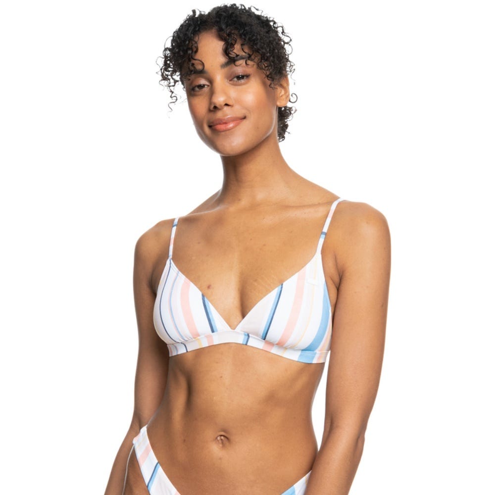 Roxy Womens Beach Classics Triangle Bikini Top