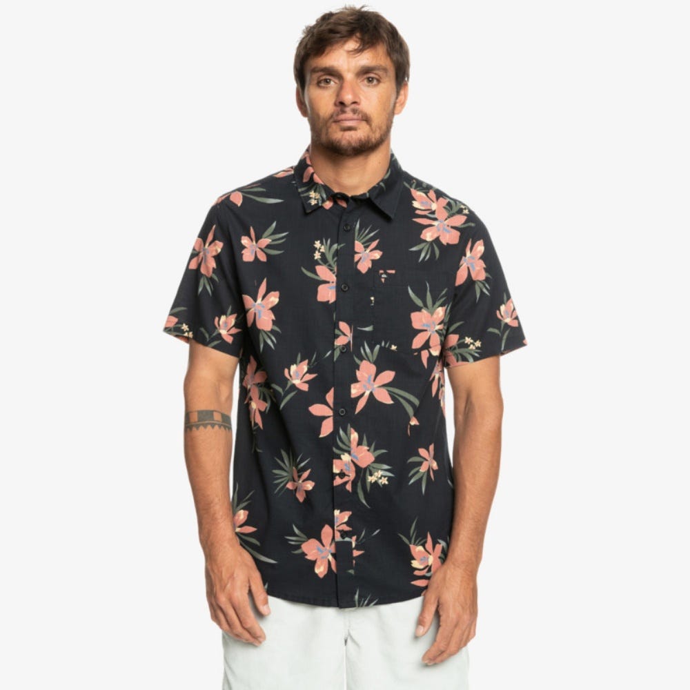 Quiksilver Mens Holidazed Short Sleeve Shirt