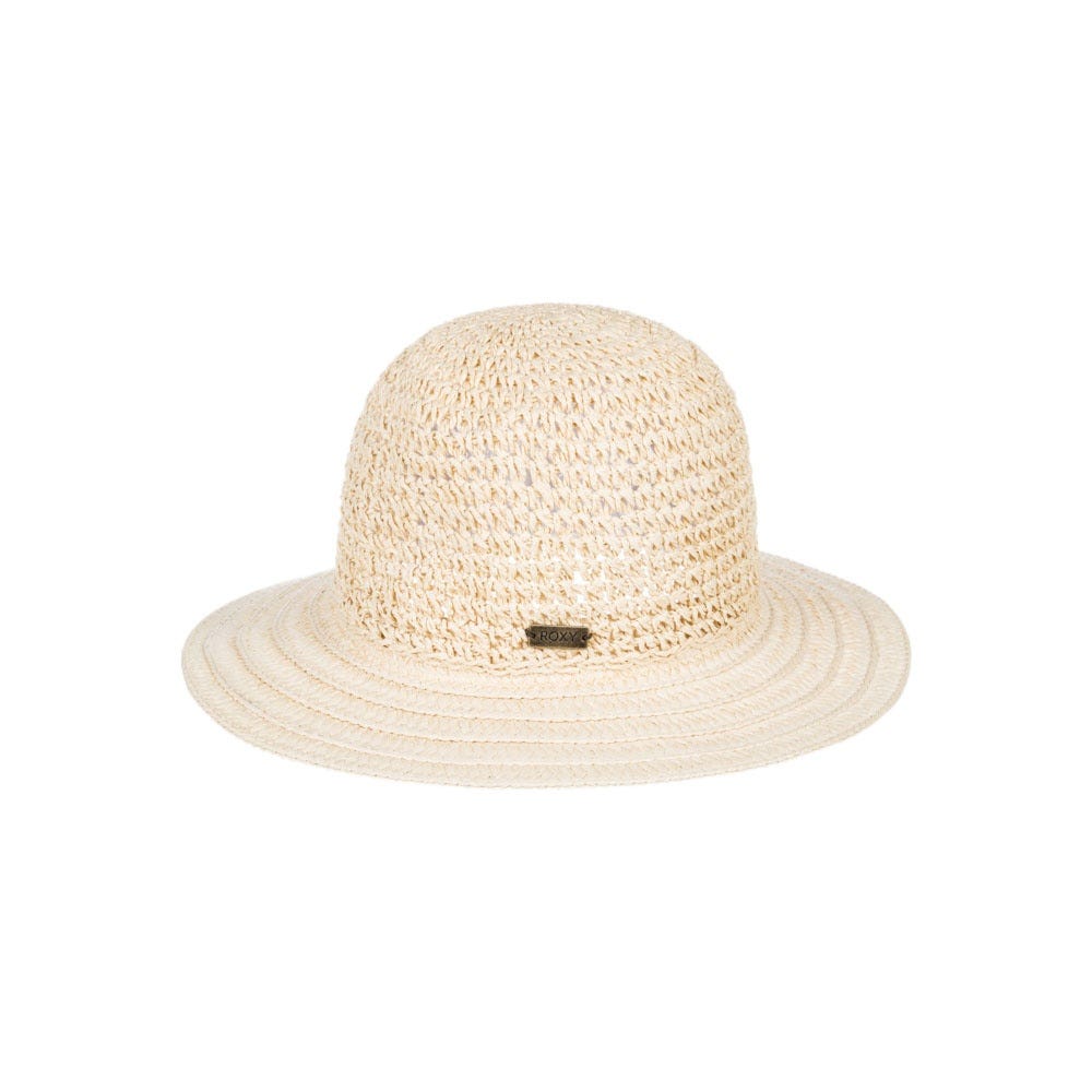 Roxy Womens Aloof Beauty Straw Sun Hat In Natural